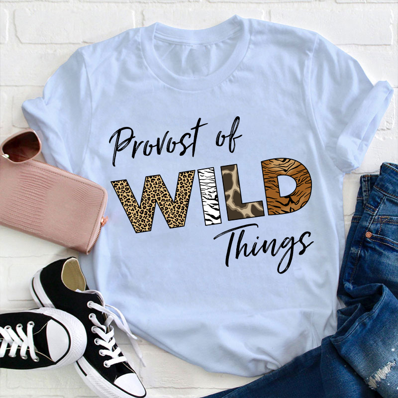 Personalized Principal of Wild Things Teacher T-Shirt