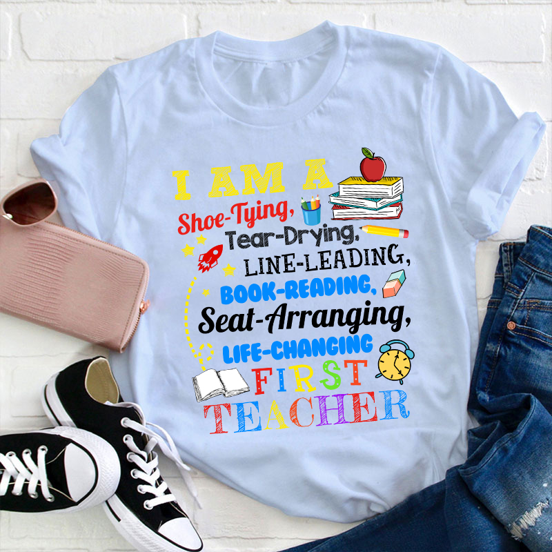 Personalized I Am A Teacher T-Shirt