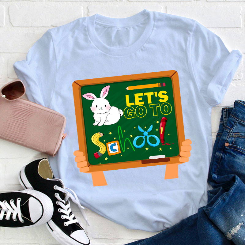 Rabbit Back To School T-Shirt