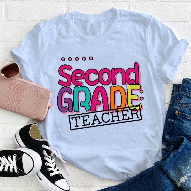 Personalized Grade Teacher T-Shirt