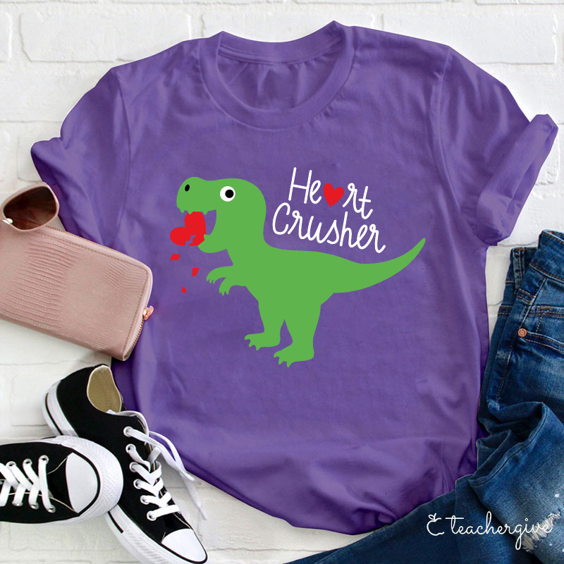 Heart Crusher Teacher T-Shirt