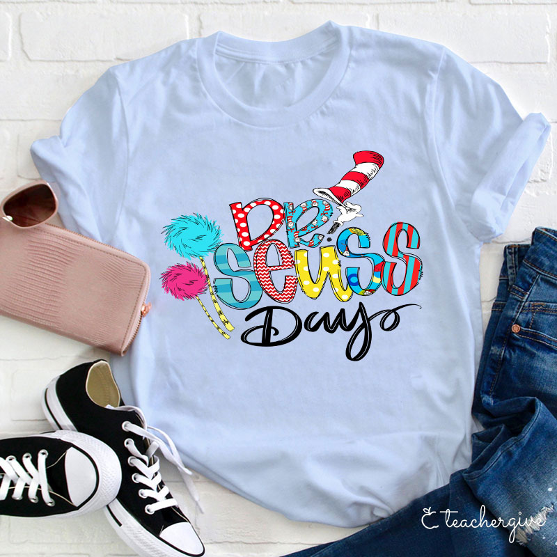Dr. Seuss Day Teacher T-Shirt