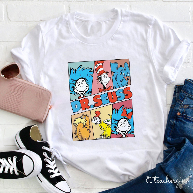 Dr. Seuss Squad Teacher T-Shirt