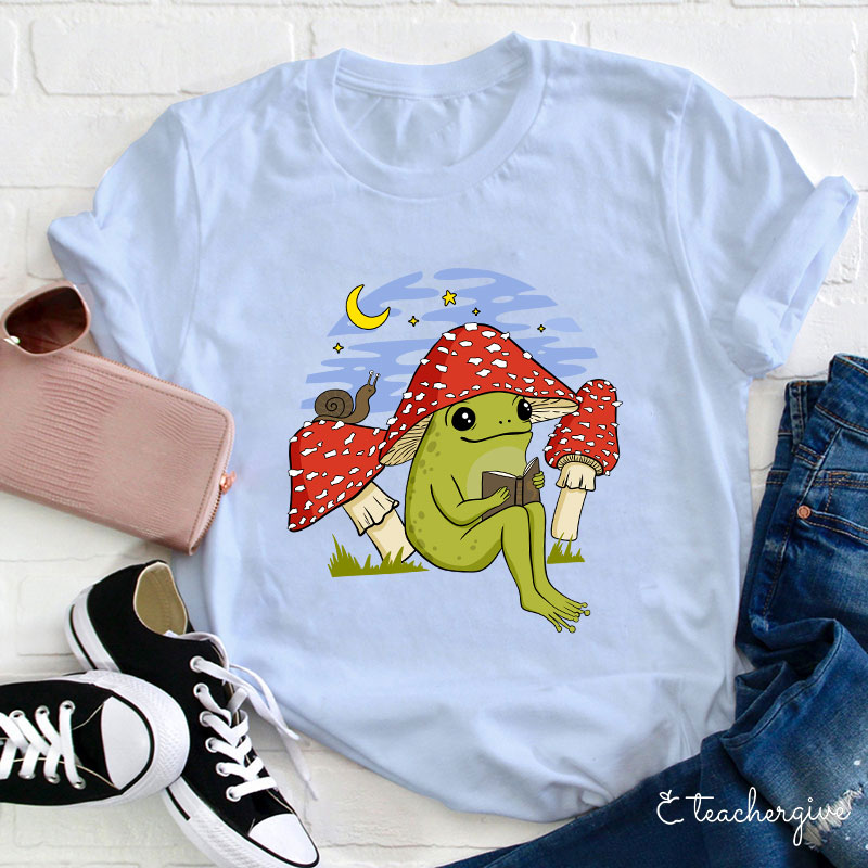 Reading Frog Teacher T-Shirt