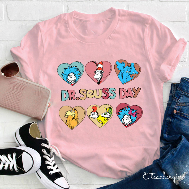 Dr. Seuss Day Teacher T-Shirt