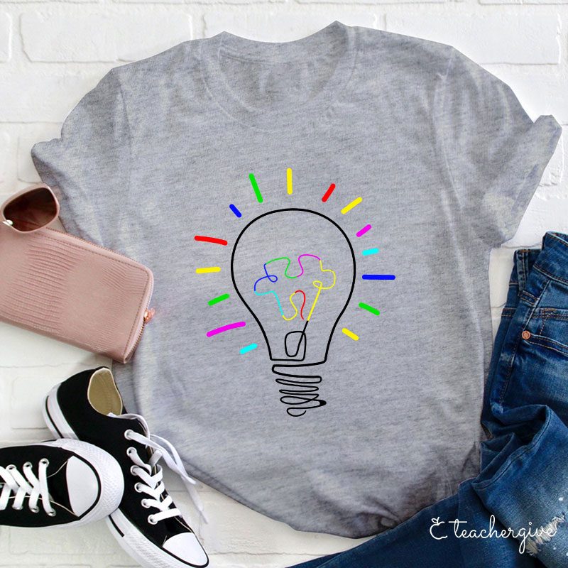 SLP Light Bulb Teacher T-Shirt