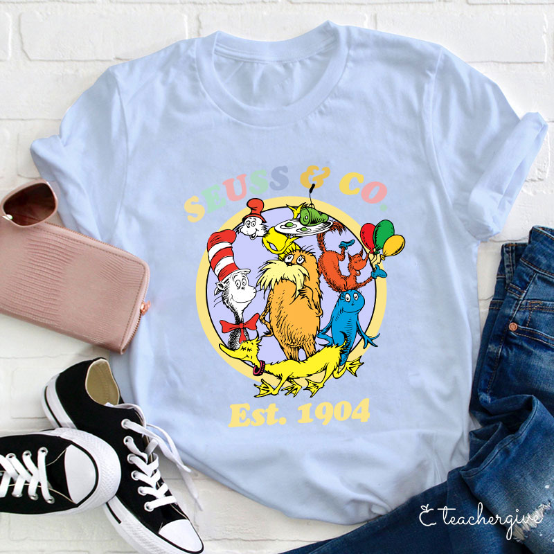 Dr. Seuss Co. Est. 1904 Teacher T-Shirt
