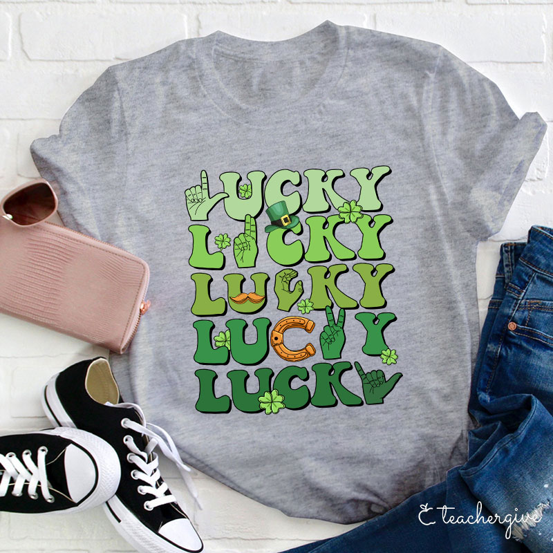 Lucky Teacher T-Shirt