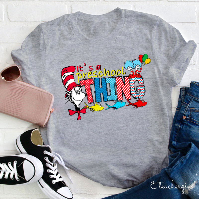 Personalized It's A School Thing Teacher T-Shirt