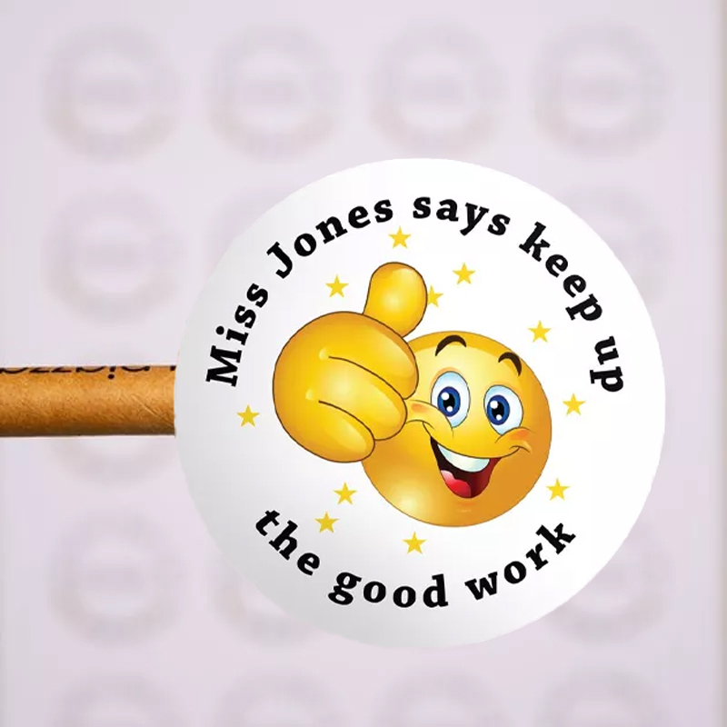 Personalised Teacher Reward Stickers