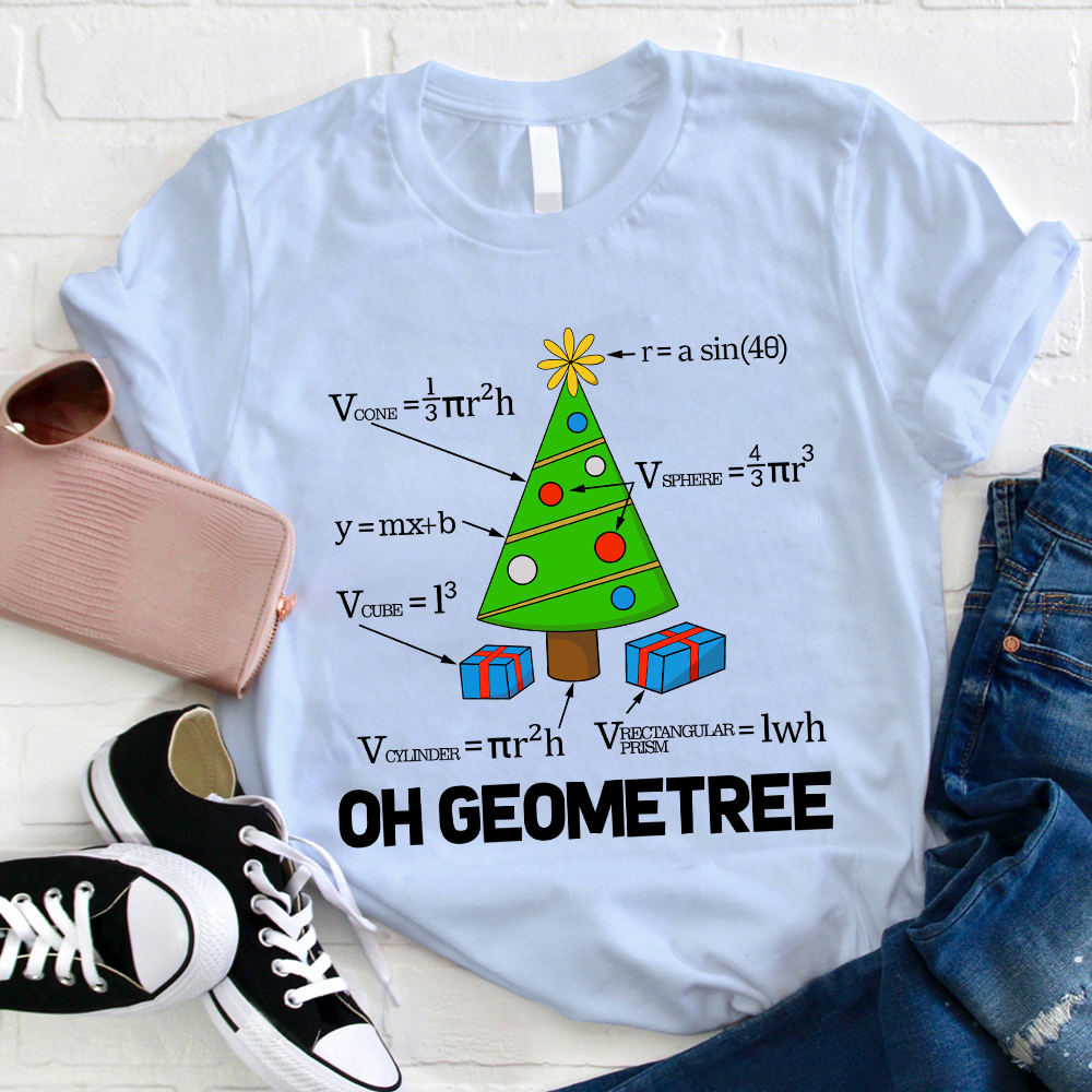Christmas Oh Geometree T-Shirt