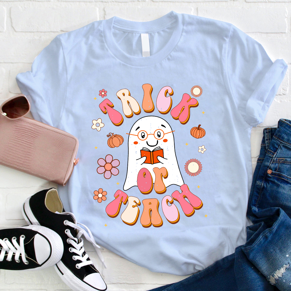 Trick Or Teach Carpet Of Flowers T-Shirt