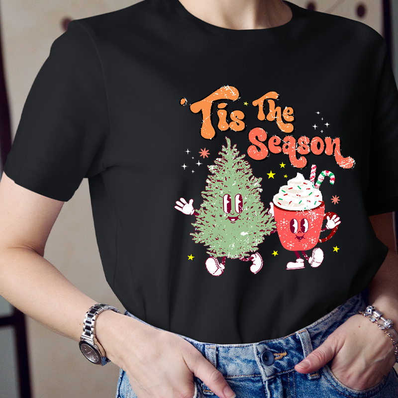 Tis The Season Merry Christmas Teacher T-Shirt