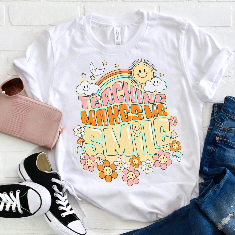 Teaching Makes Me Smile T-Shirt