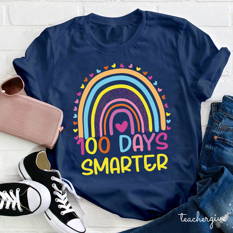 100 Days Smarter Teacher T-Shirt