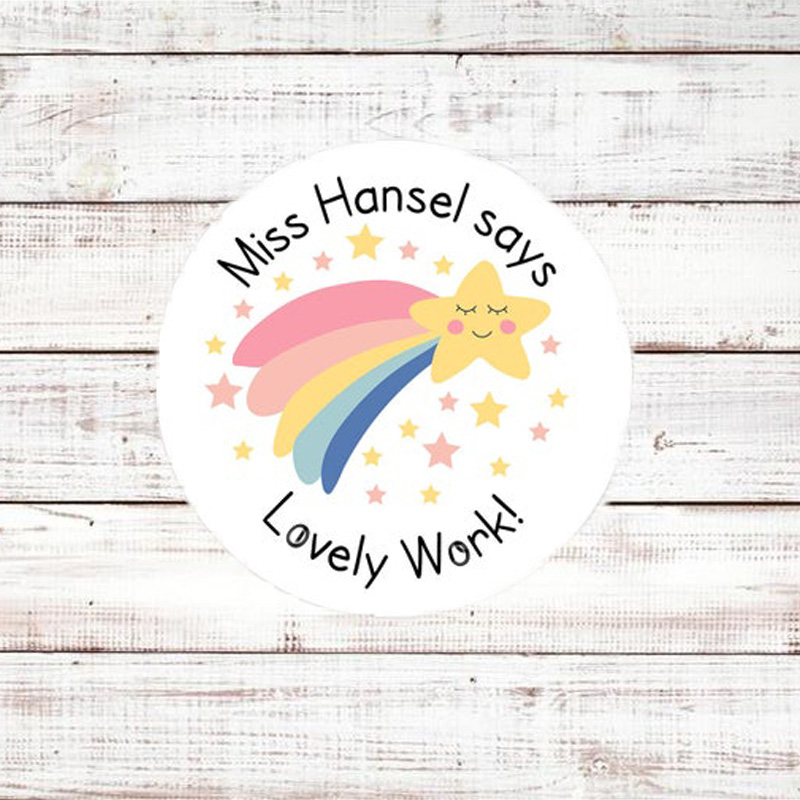 Personalized 175 PCS Lovely Work Stickers