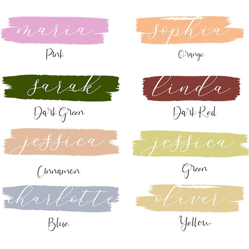 Personalized Silk Acrylic Bookmark