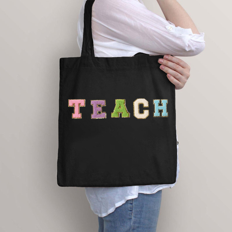 Colorful Teach Tote Bag