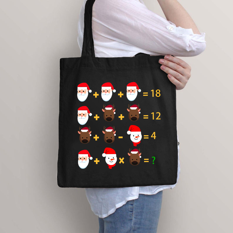 Funny Math Tote Bag