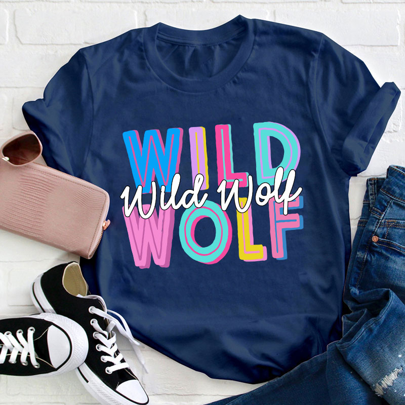 Personalized School Mascot Teacher T-Shirt