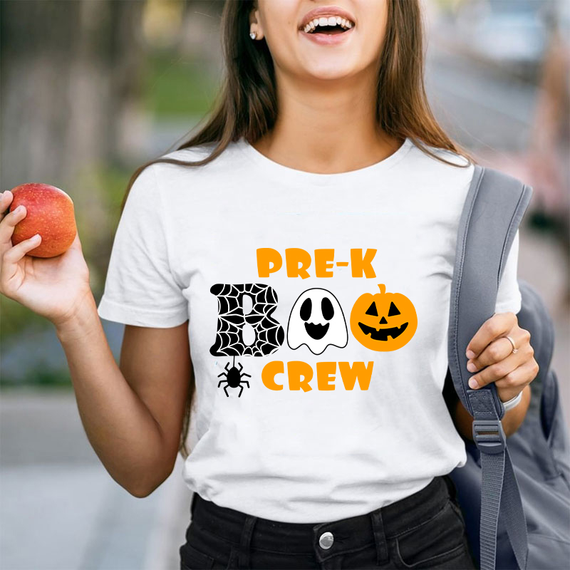 Personalized Grade Happy Halloween Teacher T-Shirt