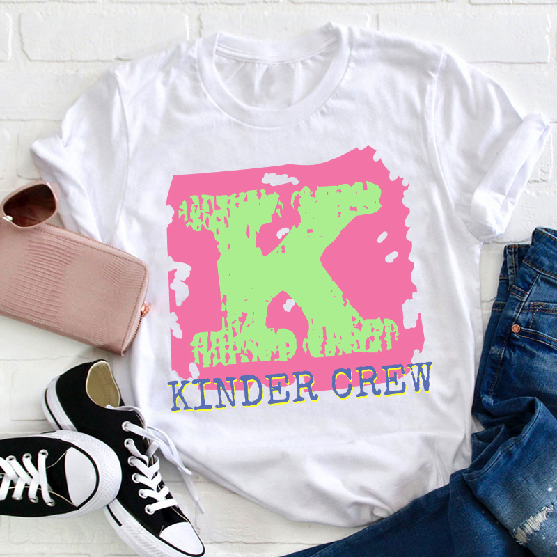Personalized Grade Crew Teacher T-Shirt