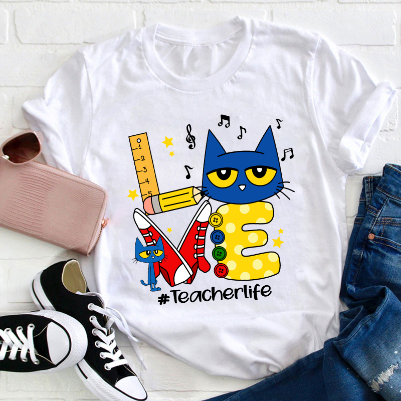 Love Teacherlife Teacher T-Shirt