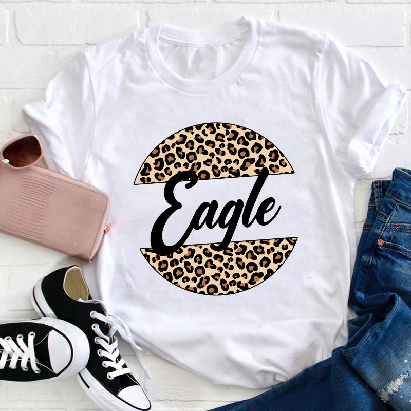 Personalized School Mascot Teacher T-Shirt