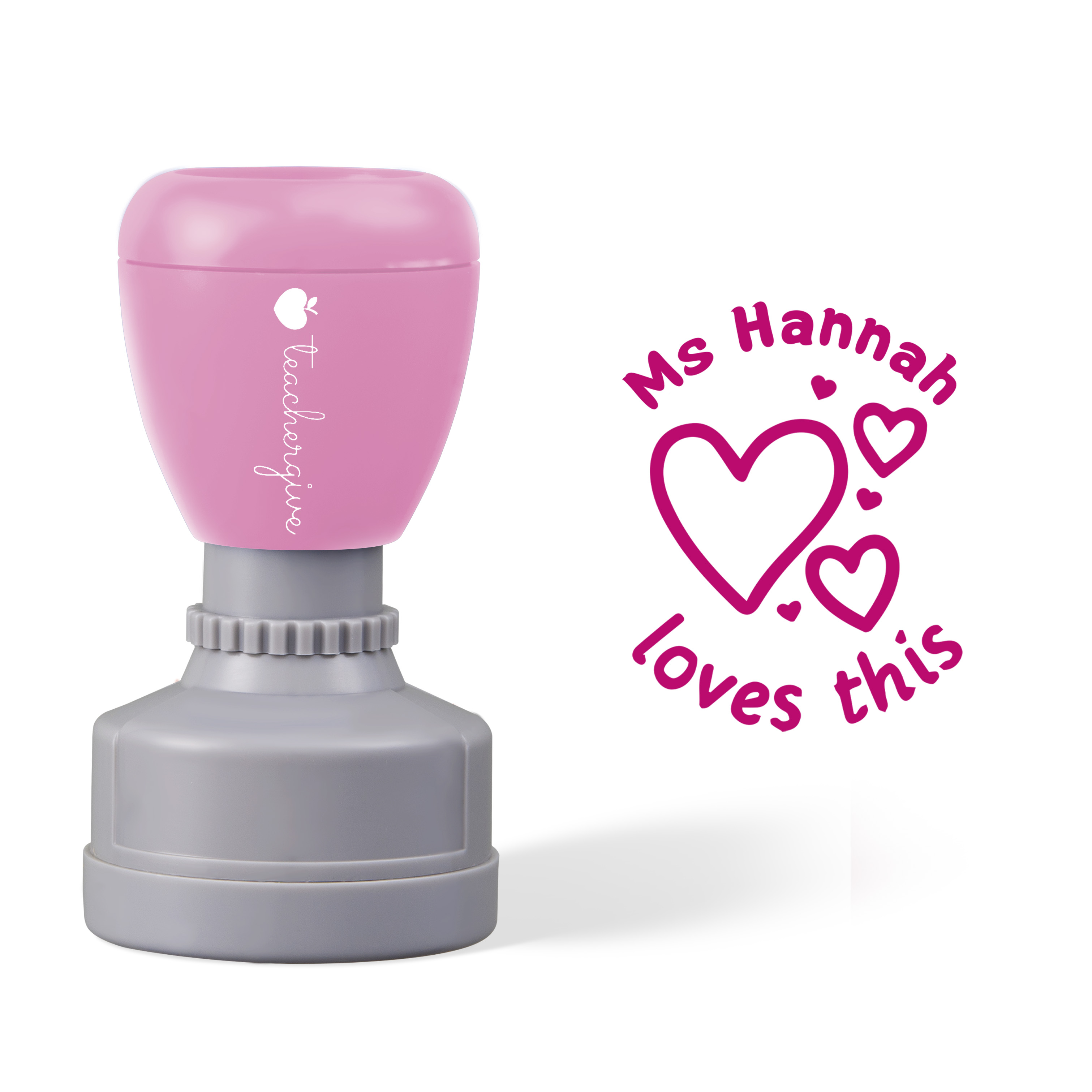 Personalized Heart Stamp
