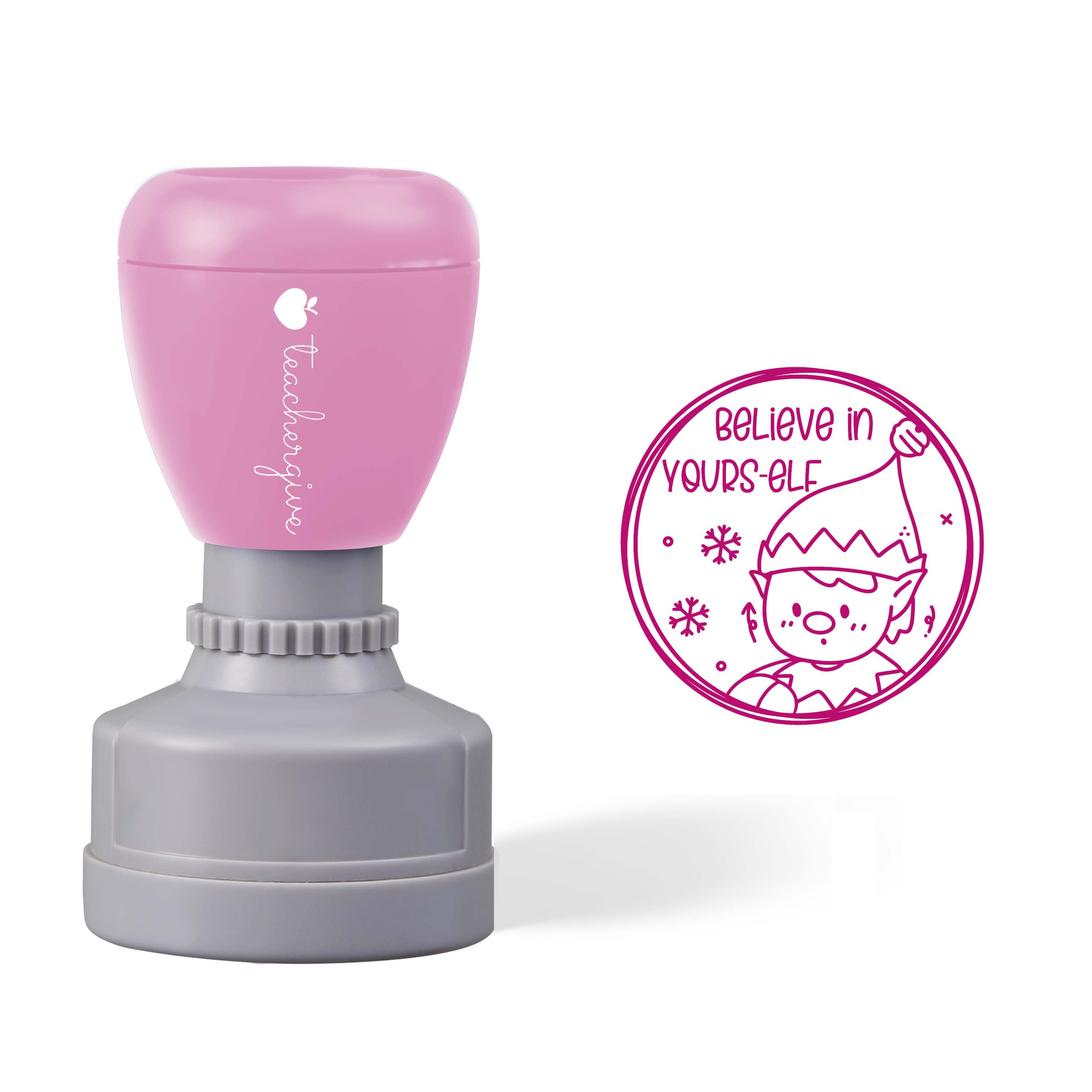 Believe In Yours-elf Teacher Stamp