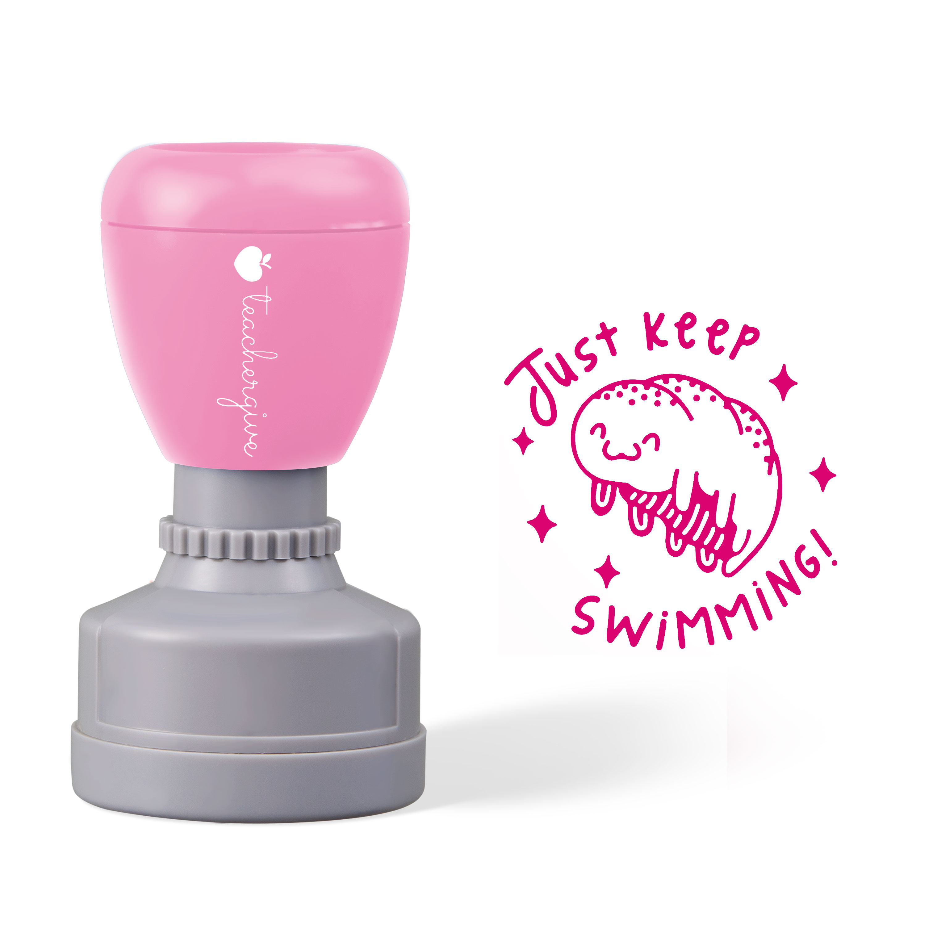 Just Keep Swimming Stamp