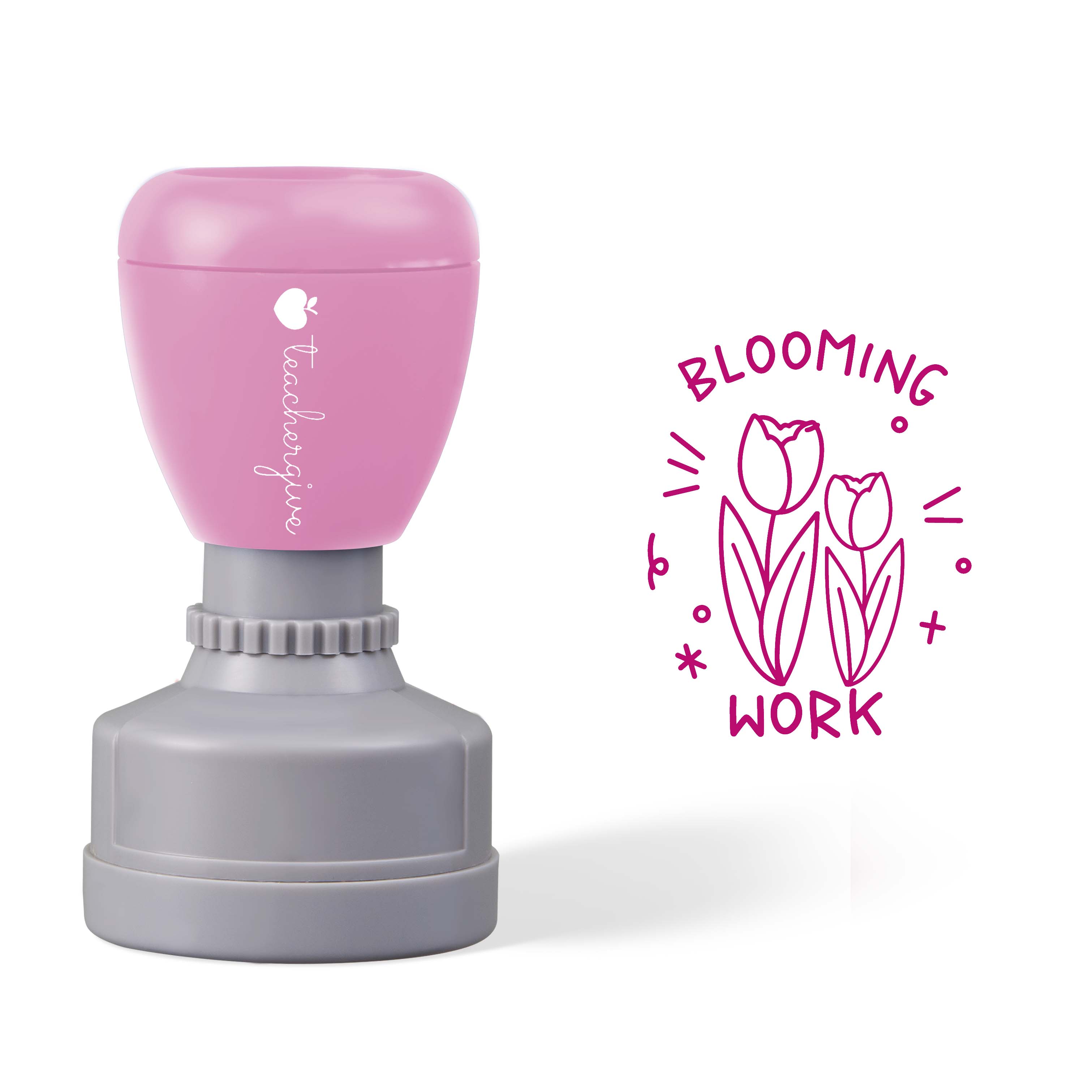 Blooming Work Stamp