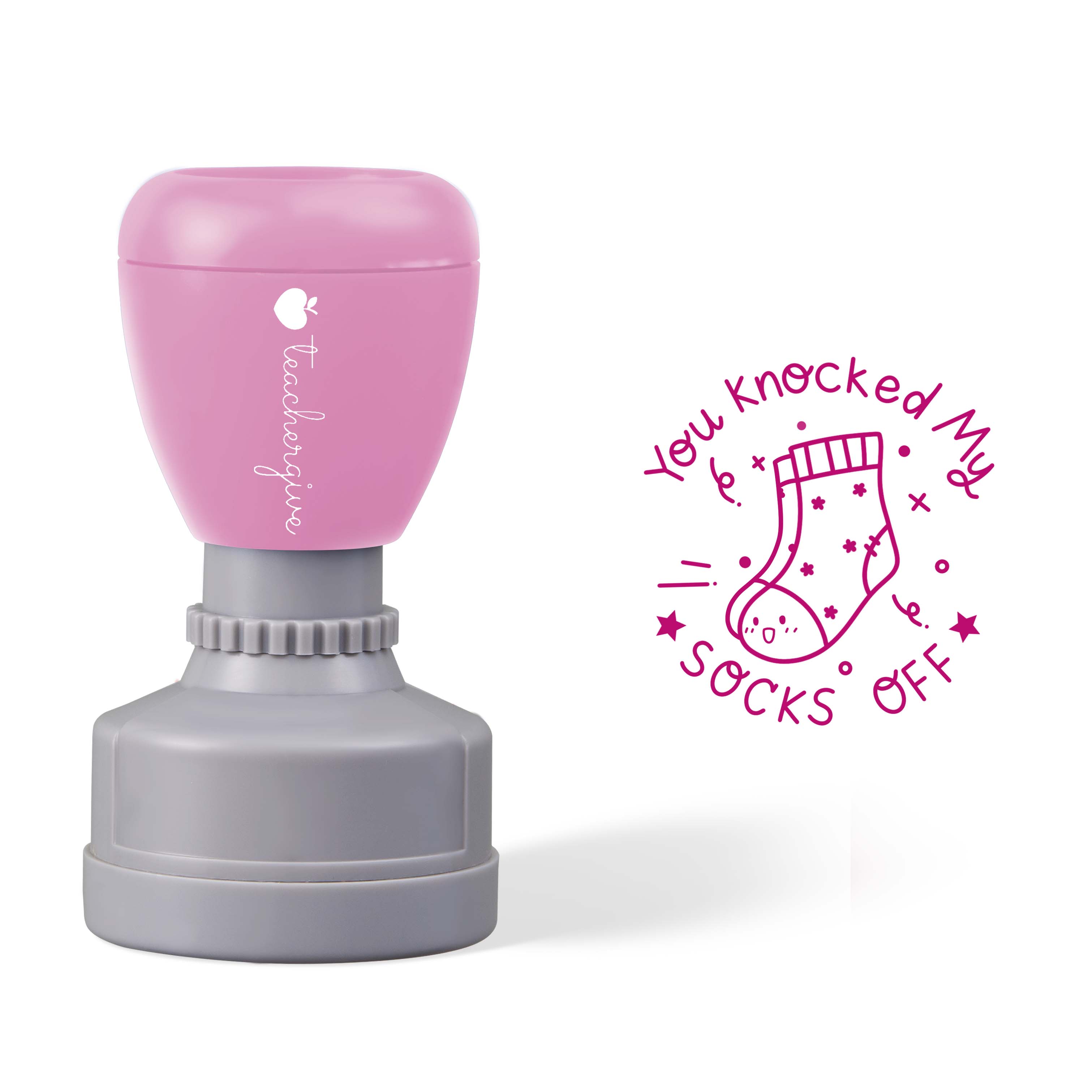 You Knocked My Socks Off Stamp