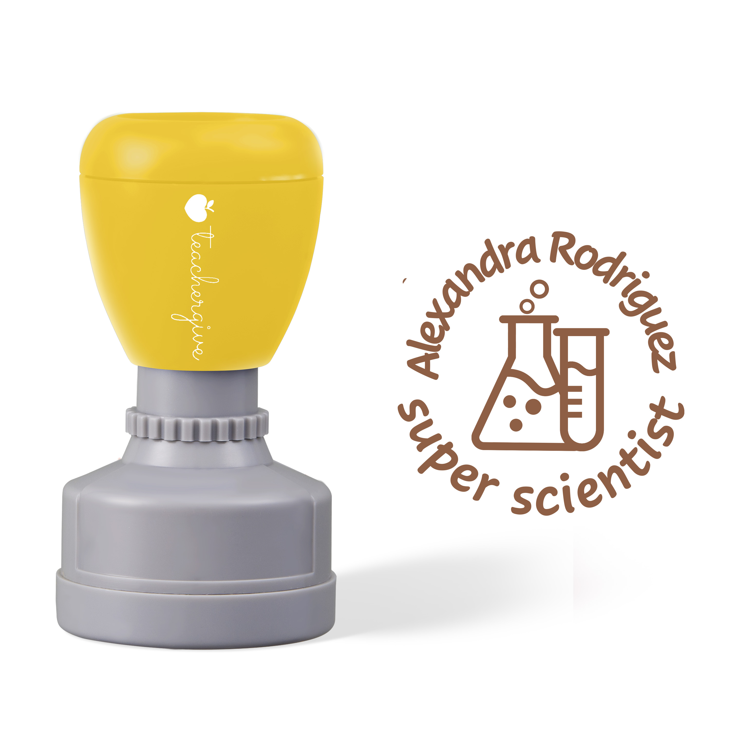 Personalized Super Scientist Stamp Sale-Teachersgram