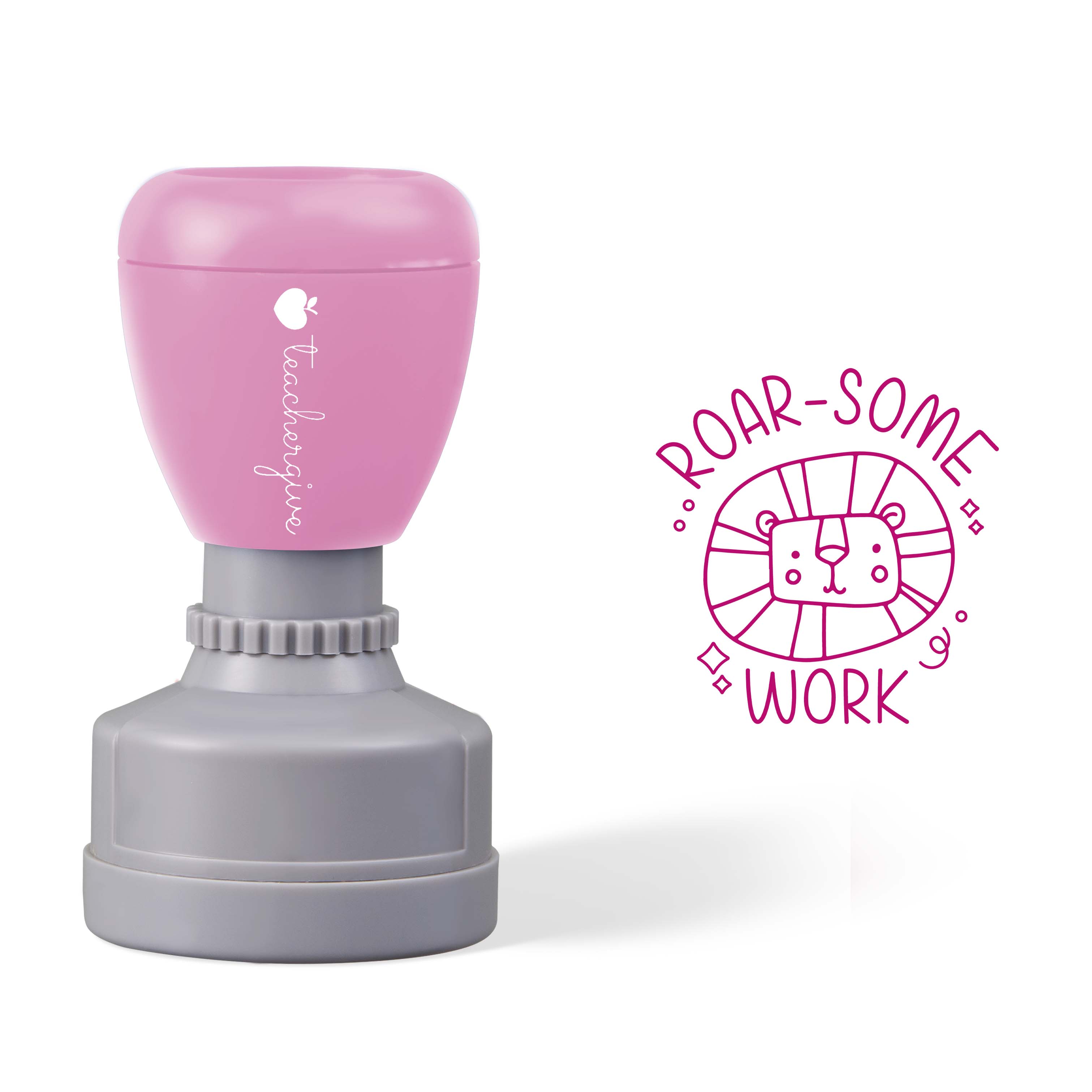 ROAR-SOME WORK  Stamp