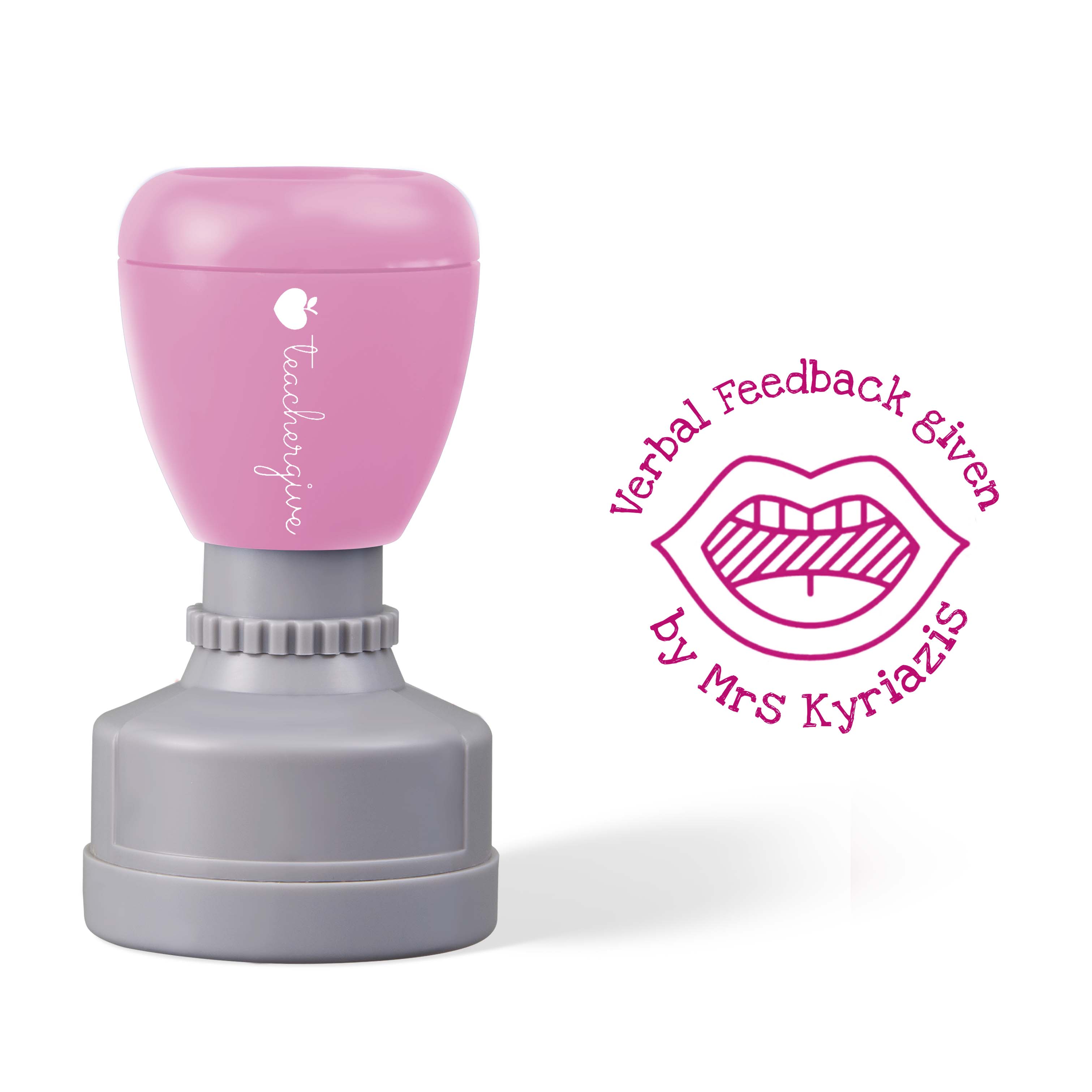 Personalized Verbal Feedback Given Stamp