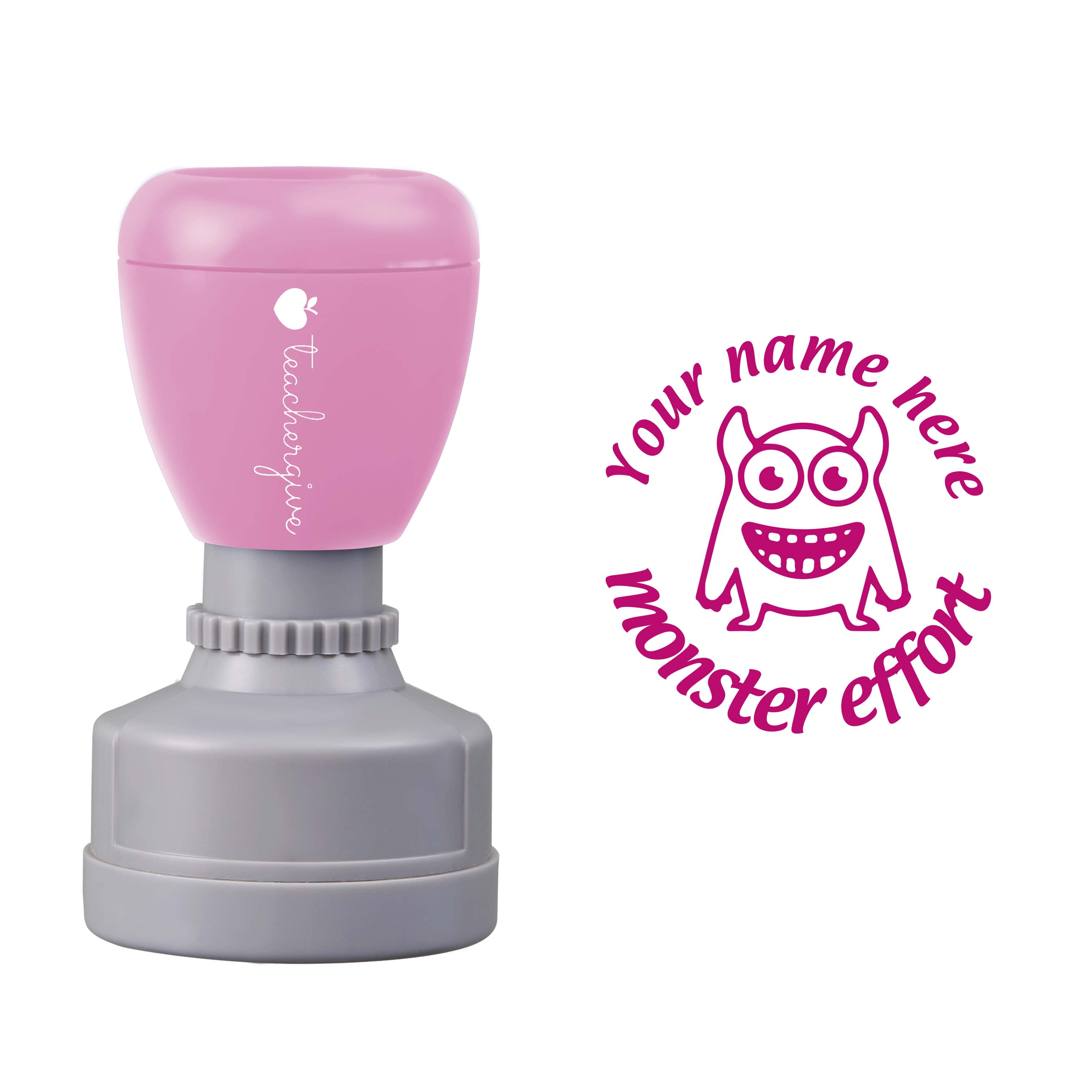 Personalized Monster Effort Stamp