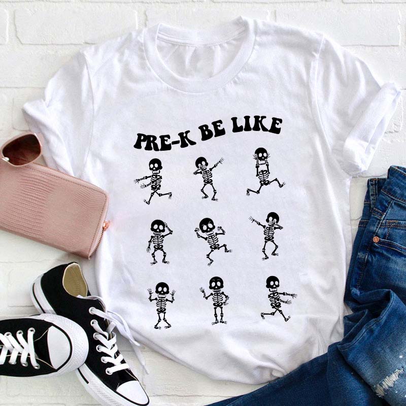 Personalized Grade Be Like Teacher T-Shirt