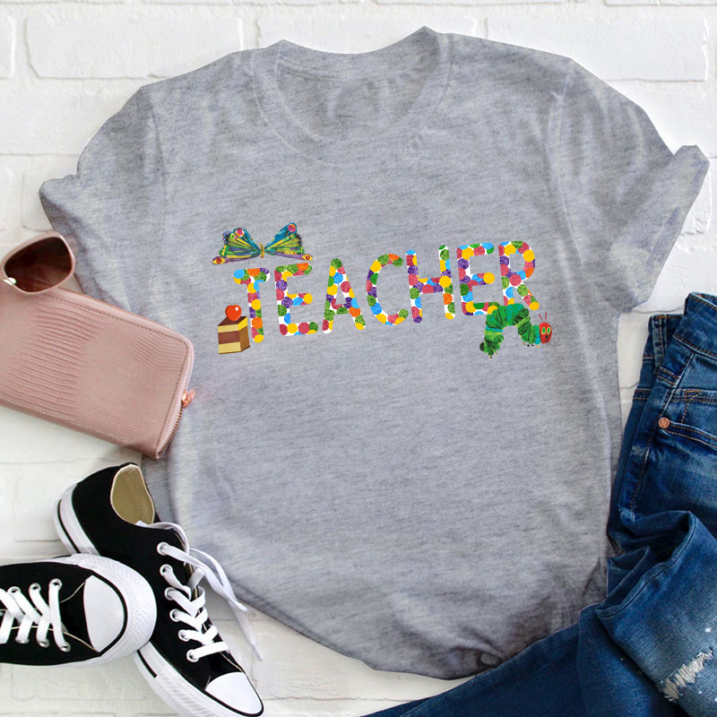 Teacher Butterflies T-Shirt