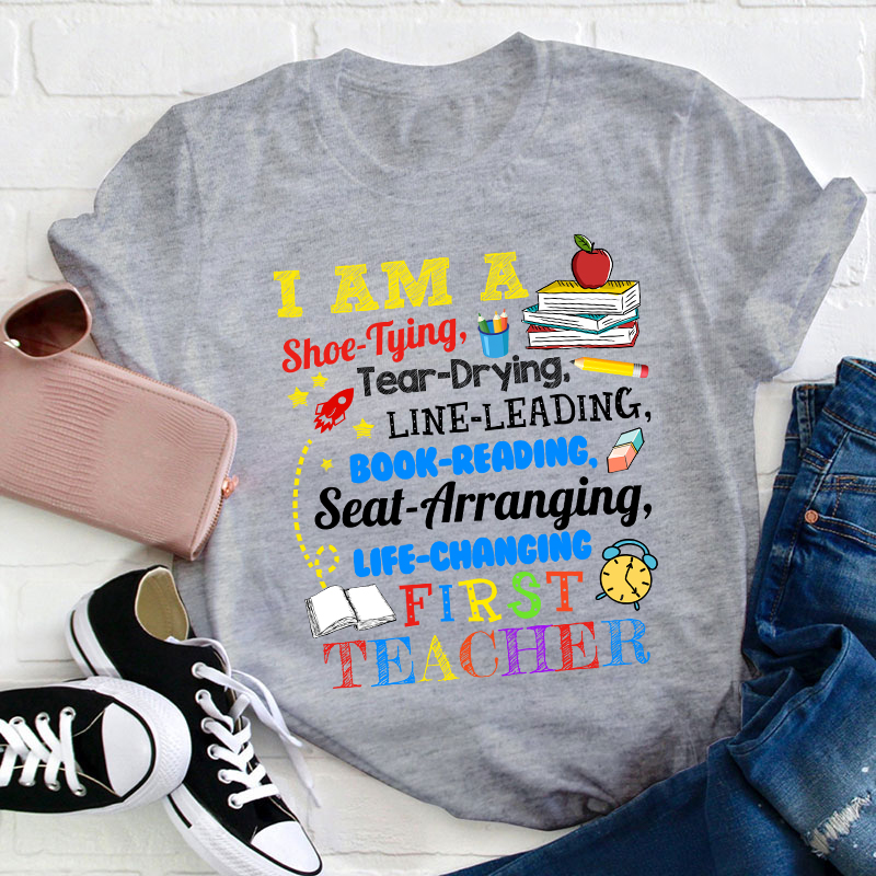 Personalized I Am A Teacher T-Shirt