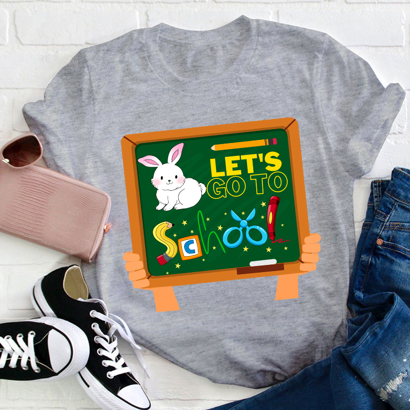 Rabbit Back To School T-Shirt