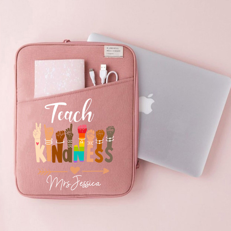 Personalized Teach Kindness 13" MacBook Case