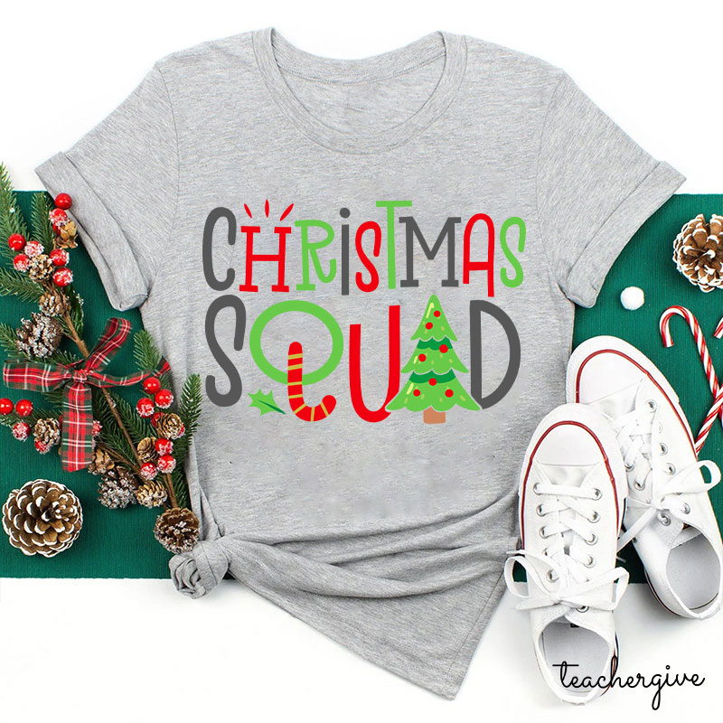Christmas Squad Teacher T-Shirt