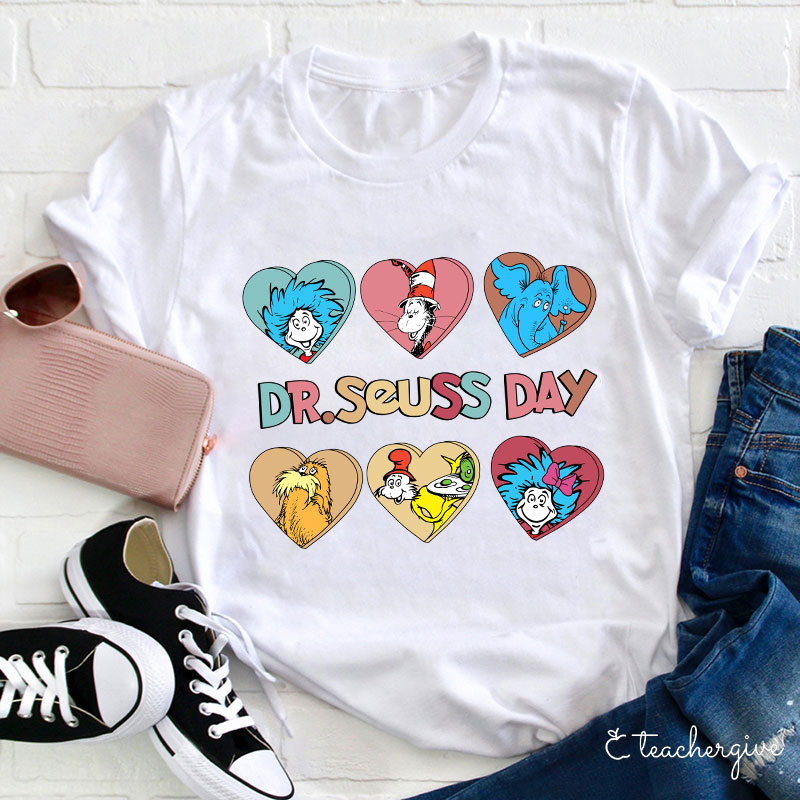 Dr. Seuss Day Teacher T-Shirt