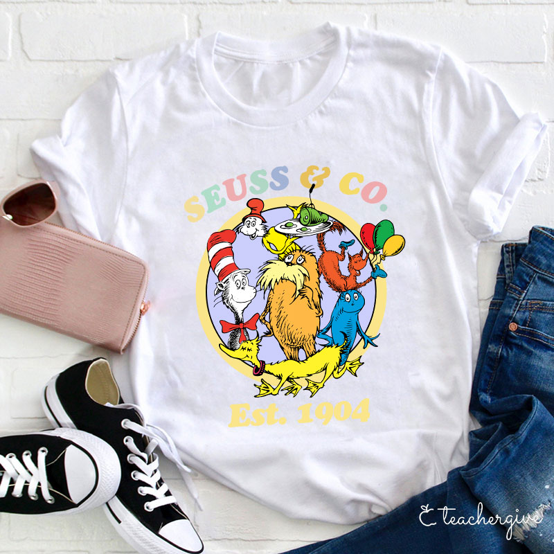 Dr. Seuss Co. Est. 1904 Teacher T-Shirt