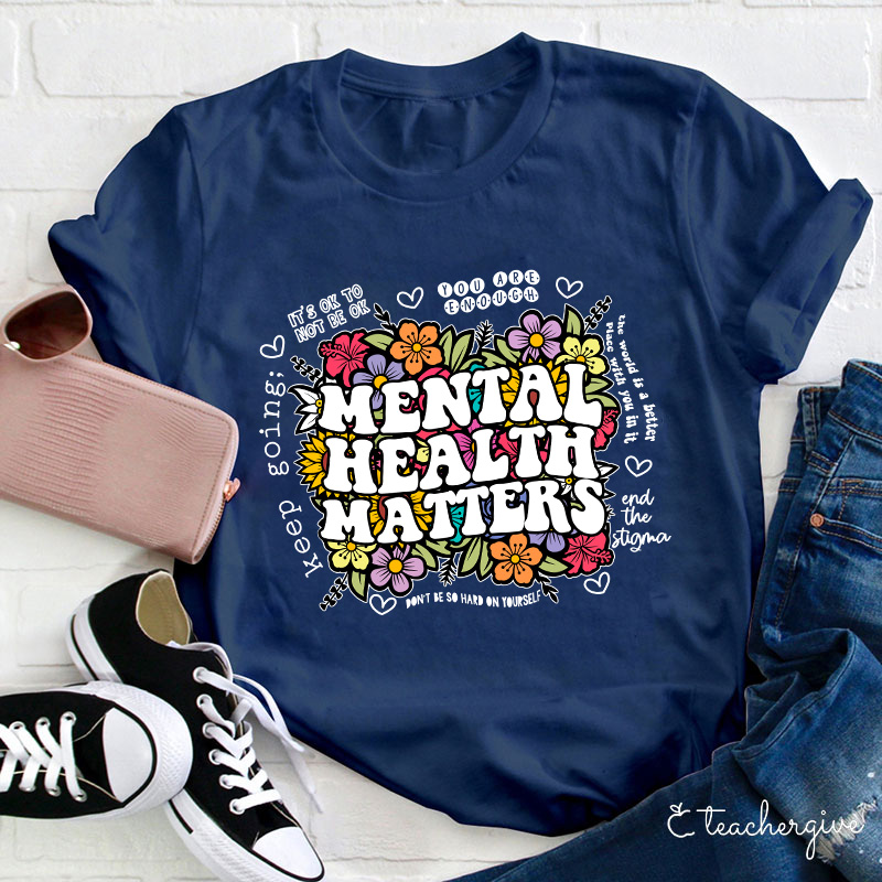 It' Ok Not Be Ok Teacher T-Shirt