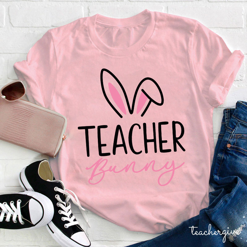 Teacher Bunny Teacher T-Shirt