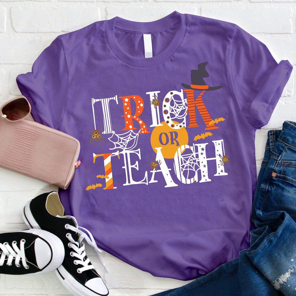 Trick Or Teach Spider T-Shirt