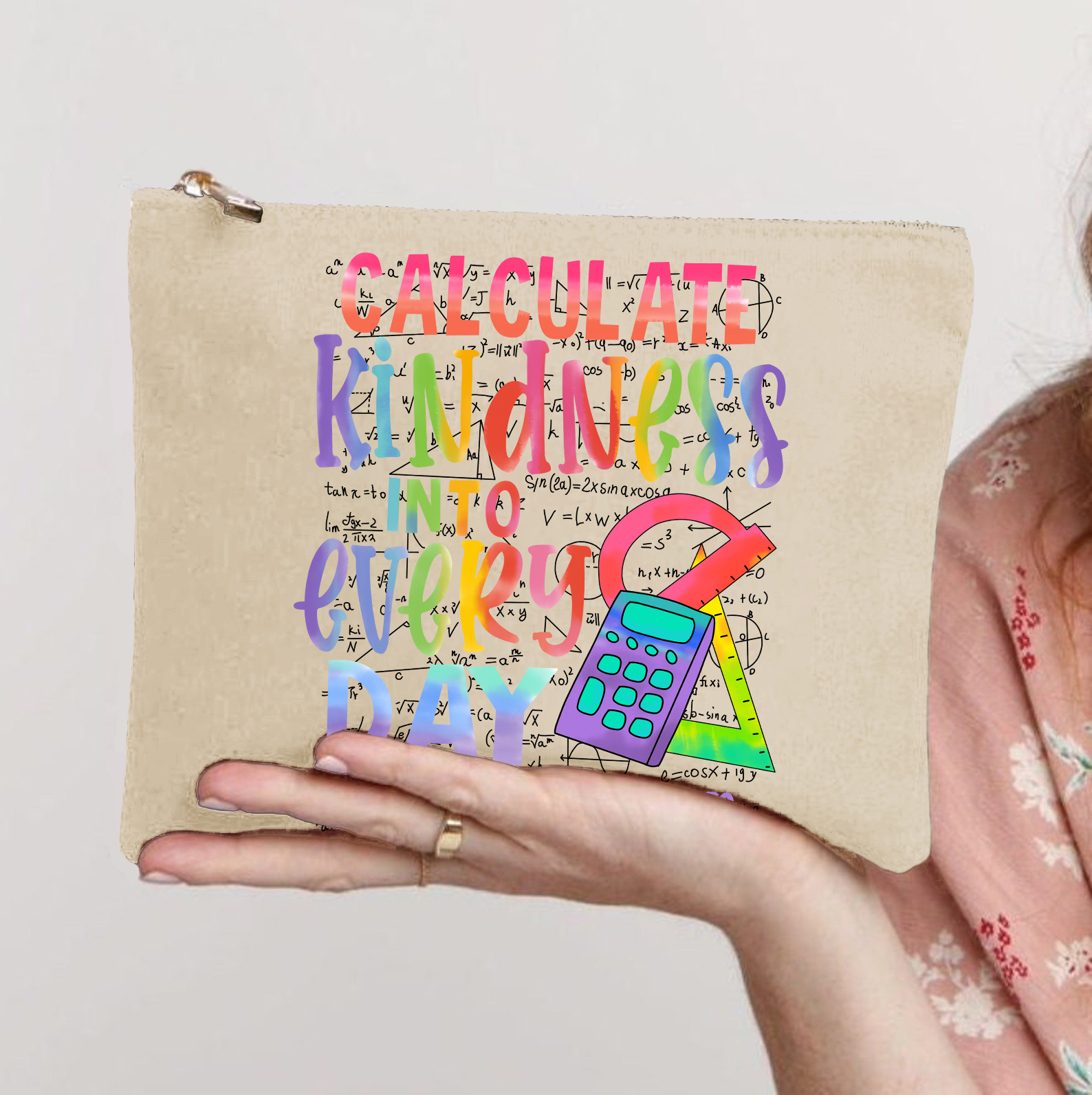Calculate Kindness Into Everyday Makeup Bag