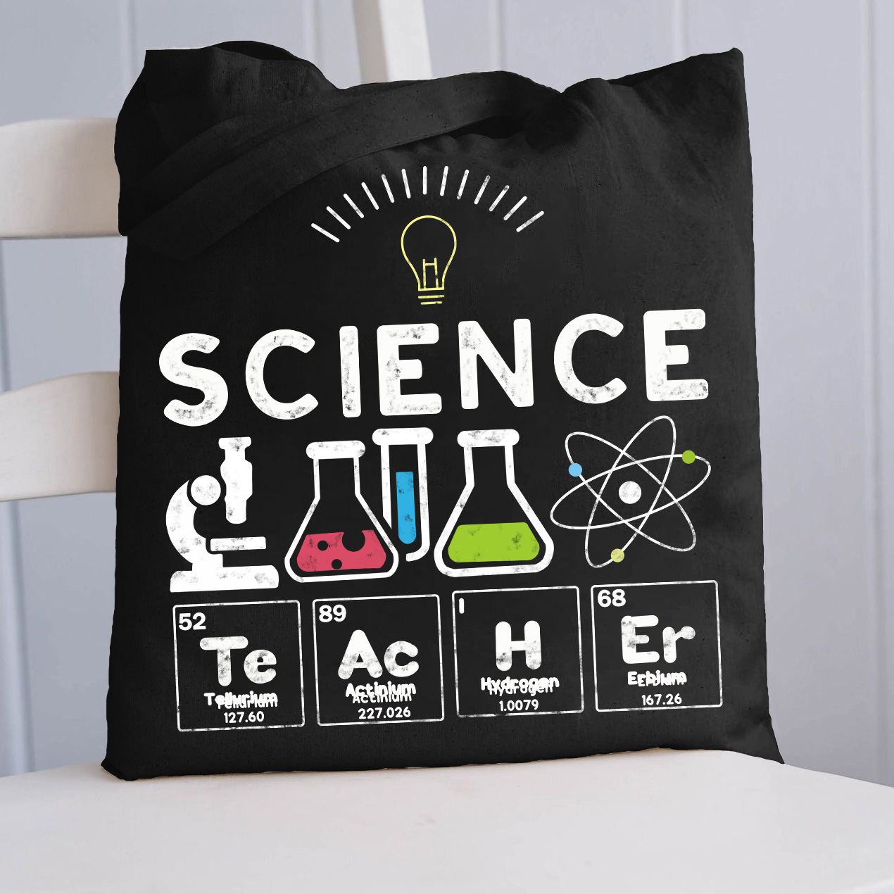 Science Lab Teacher Tote Bag